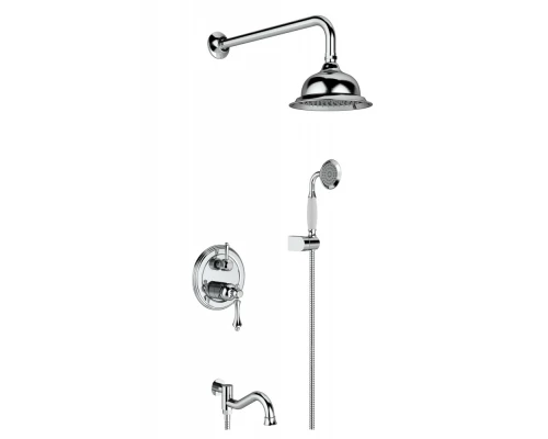 Душевая система скрытого монтажа Ganzer  GZ77065 хром