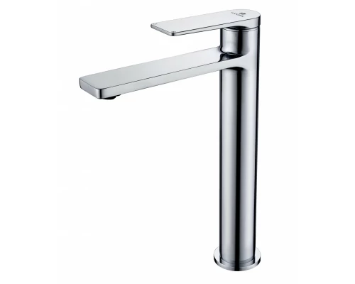 Высокий смеситель для раковины от бренда Ganzer из латуни GZ07112 хром