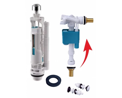 Арматура для бачка унитаза с клапаном 1/2 Ganzer GZ8489