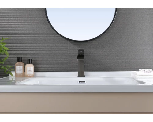 44111-Q Смеситель од. для раковины (ГРАФИТ) GANZER (10/1шт)