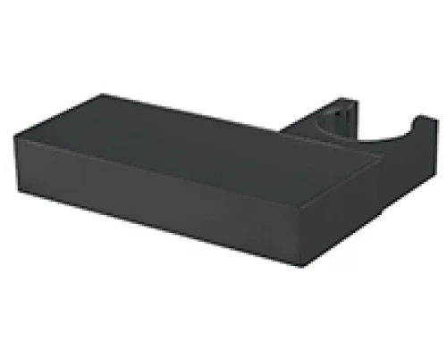 Держатель для лейки квадратный Ganzer GZ0034-C цвет черный