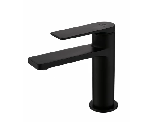 Смеситель для раковины Ganzer однорычажный из латуни  GZ07111-C черный