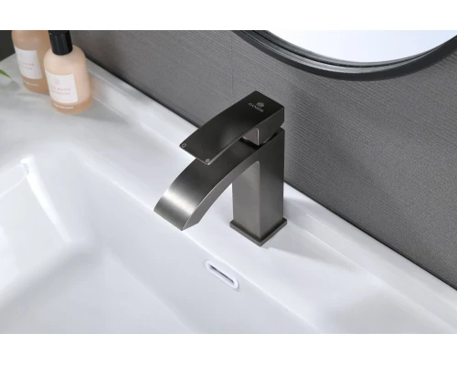 44111-Q Смеситель од. для раковины (ГРАФИТ) GANZER (10/1шт)