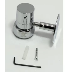 Заглушка для полотенцесушителя с краном маевского и крепежом 1"(пара) Ganzer GZ5100