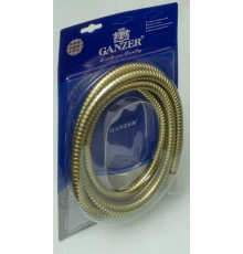 Шланг для выдвижной лейки 200см 1/2 ВР-3/8 НР Ganzer GZ81200-S цвет матовое золото