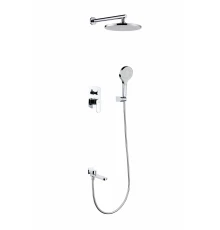 Встроенный смеситель для душа Ganzer с 3-функ. GZ06165 хромированный