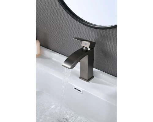 44111-Q Смеситель од. для раковины (ГРАФИТ) GANZER (10/1шт)