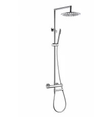 Душевой комплект с тропическим душем и термостатом из латуни Ganzer GZ19170 хром