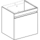 Тумба белый глянец 58,8 см Geberit Renova Plan 869560000