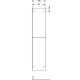 Шкафчик высокий Geberit Acanto 38x173 500.619.JK.2