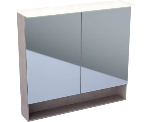 Зеркальный шкаф 89x83 см дуб мистик Geberit Acanto 500.646.00.2