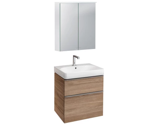 Тумба под раковину Geberit Smyle Square 58x61 500.352.JR.1 пекан