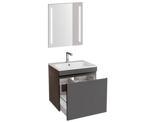 Комплект мебели темно-серый матовый 60 см Geberit Renova Plan 529.915.JK.6