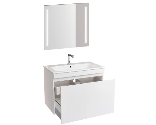 Комплект мебели белый глянец 80 см Geberit Renova Plan 529.916.01.8