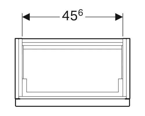 Тумба белый глянец 52 см Geberit iCon 840052000