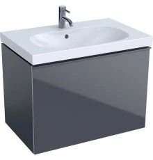 Тумба темно-серый глянец/темно-серый матовый 74 см Geberit Acanto 500.611.JK.2