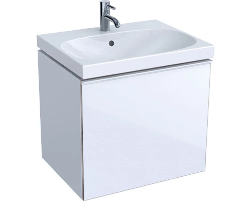 Тумба белый глянец 59,5 см Geberit Acanto 500.609.01.2