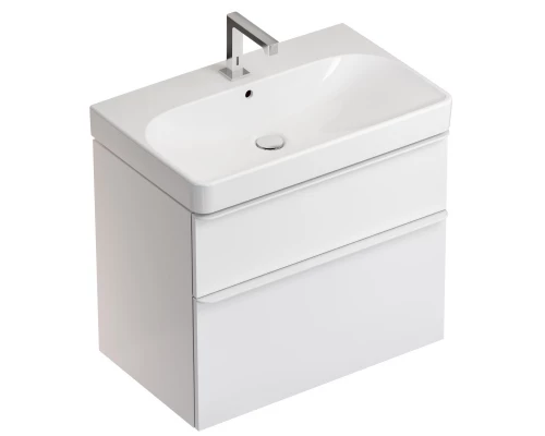 Комплект мебели белый глянец 74,7 см Geberit Smyle Square 529.353.00.7