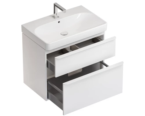 Комплект мебели белый глянец 74,7 см Geberit Smyle Square 529.353.00.7