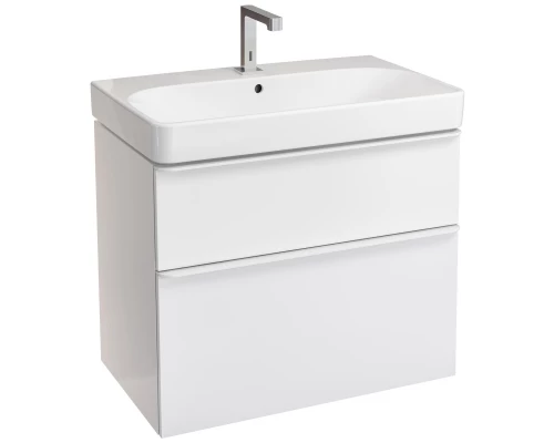 Комплект мебели белый глянец 74,7 см Geberit Smyle Square 529.353.00.7