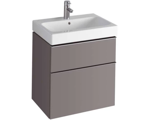 Тумба платина глянец 59,5 см Geberit iCon 840362000