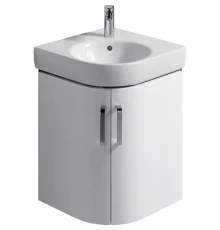 Тумба белый глянец/белый матовый 48,2x48,2 см Geberit Renova Compact 862150000