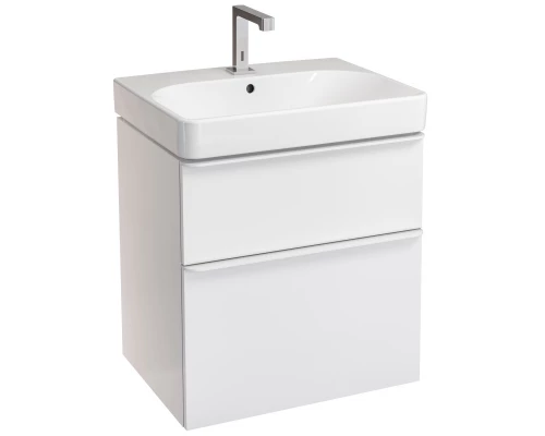 Комплект мебели белый глянец 60 см Geberit Smyle Square 529.352.00.6