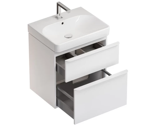 Комплект мебели белый глянец 60 см Geberit Smyle Square 529.352.00.6