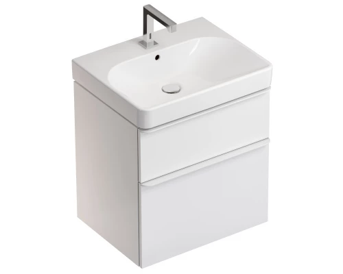 Комплект мебели белый глянец 60 см Geberit Smyle Square 529.352.00.6
