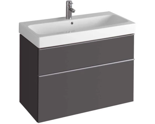 Тумба темно-серый матовый 89 см Geberit iCon 841391000