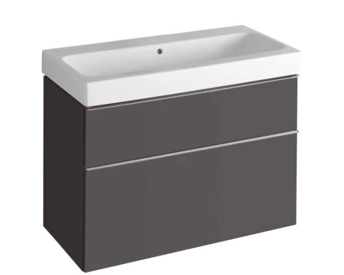 Тумба темно-серый матовый 89 см Geberit iCon 841391000