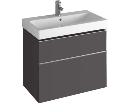 Тумба темно-серый матовый 74 см Geberit iCon 841376000