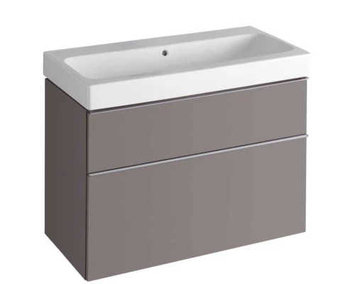 Тумба платина глянец 89 см Geberit iCon 840392000