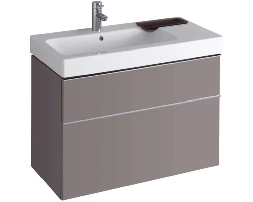 Тумба платина глянец 89 см Geberit iCon 840392000