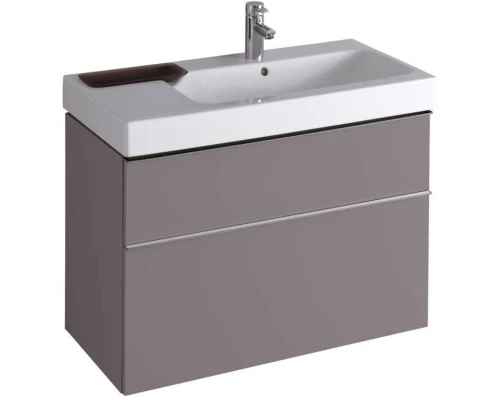 Тумба платина глянец 89 см Geberit iCon 840392000