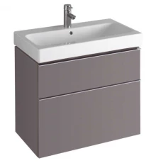 Тумба платина глянец 74 см Geberit iCon 840377000