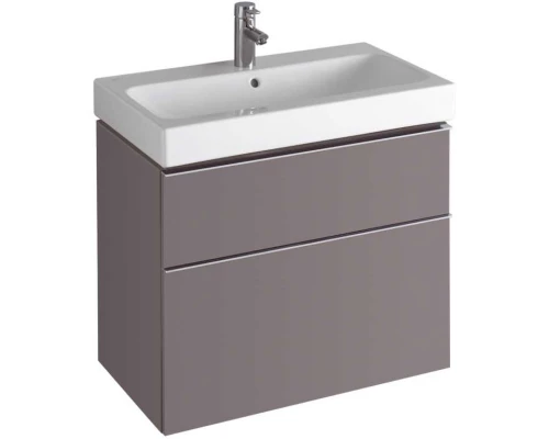 Тумба платина глянец 74 см Geberit iCon 840377000