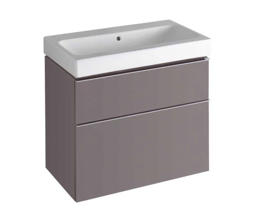 Тумба платина глянец 74 см Geberit iCon 840377000