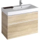 Тумба натуральный дуб 89 см Geberit iCon 841392000