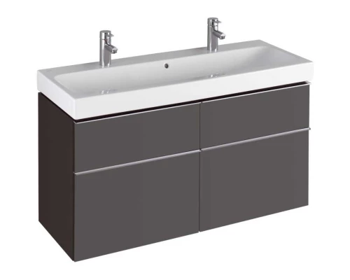 Тумба темно-серый матовый 119 см Geberit iCon 841421000