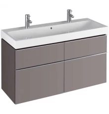 Тумба платина глянец 119 см Geberit iCon 840422000