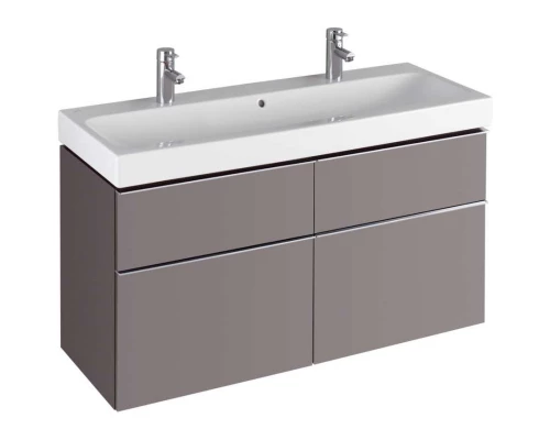 Тумба платина глянец 119 см Geberit iCon 840422000