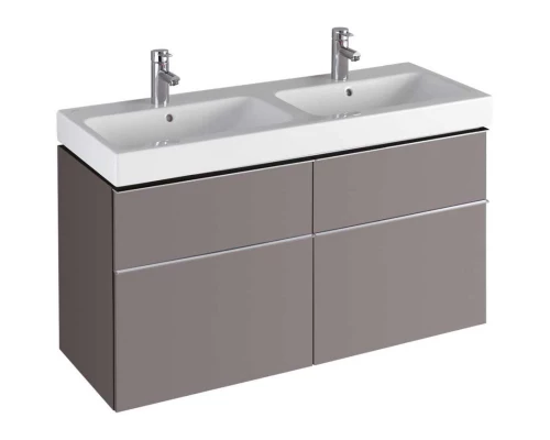 Тумба платина глянец 119 см Geberit iCon 840522000