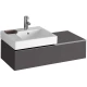 Тумба темно-серый матовый 89 см Geberit iCon 841491000