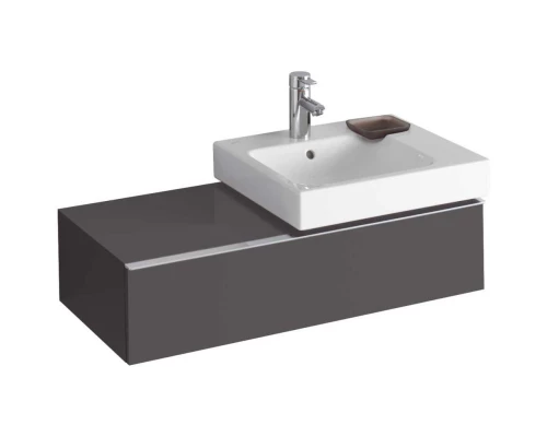 Тумба темно-серый матовый 89 см Geberit iCon 841591000