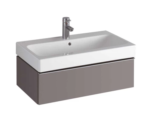 Тумба платина глянец 74 см Geberit iCon 840277000