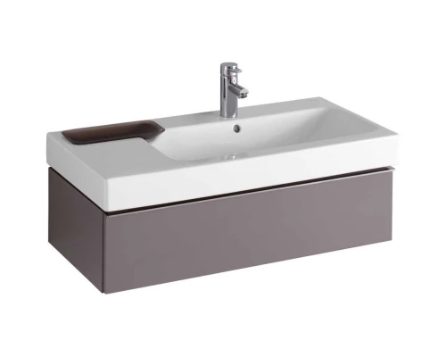 Тумба платина глянец 89 см Geberit iCon 840292000