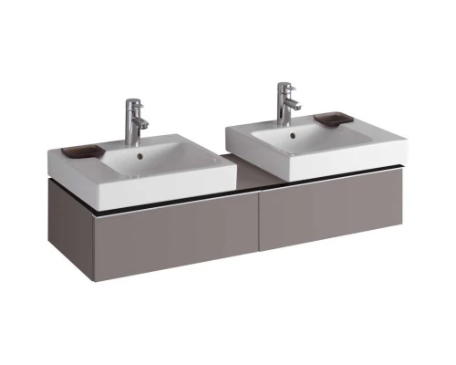 Тумба платина глянец 119 см Geberit iCon 840322000