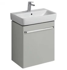 Тумба светло-серый глянец/светло-серый матовый 55 см Geberit Renova Compact 862061000