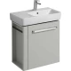 Тумба светло-серый глянец/светло-серый матовый 59 см Geberit Renova Compact 862266000